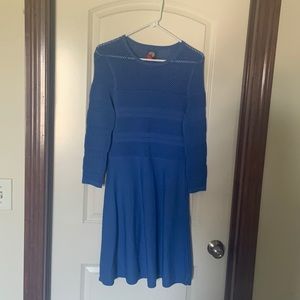 Blue A Line Vince Camuto Dress